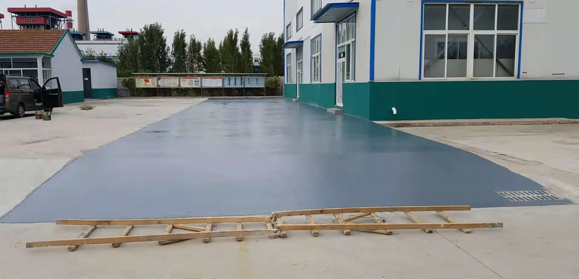 梁平车间厂房地坪漆修补翻新